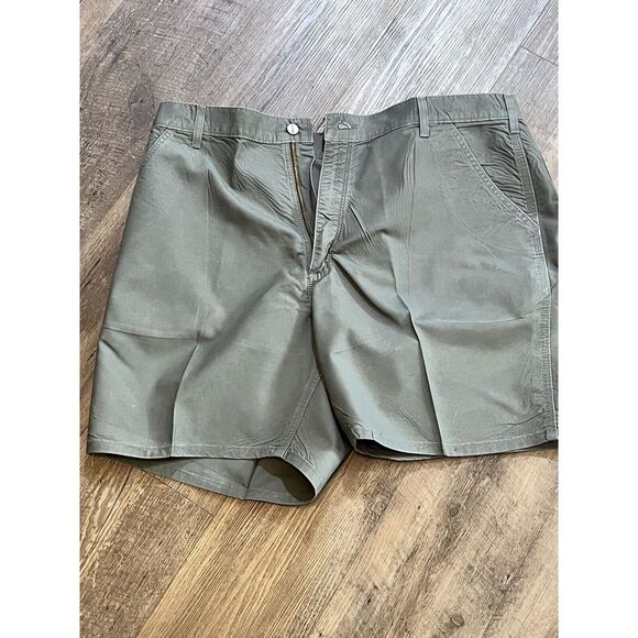 Carhartt Relaxed Fit B145 FAT Chino Work‎ Gray Shorts 42x7 Great Condition - Picture 1 of 5